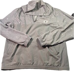Original Penguin Light Quarter Zip All‎ Over Print Logo EUC Men's Medium